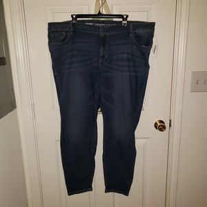 Old navy plus size mid rise super skinny jeggings